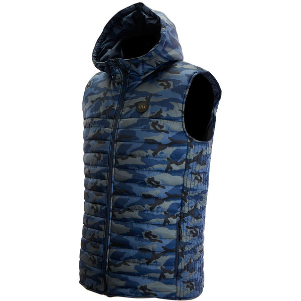 Boys camo shop puffer vest