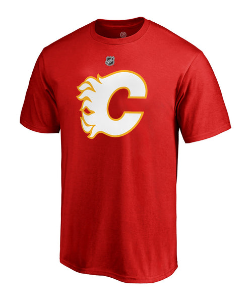 Youth Johnny Gaudreau Red Calgary Flames Name & Number T-Shirt