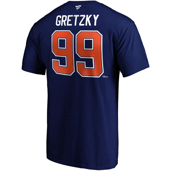 ❤️***NWT Wayne Gretzky T Shirt Oilers Edmonton Size S Number 99 Name on Back