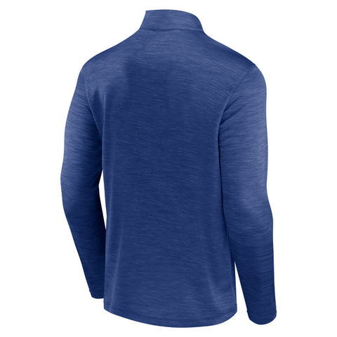 FANATICS TORONTO MAPLE LEAFS ADULT BLUE LONG SLEEVE 1/4 ZIP