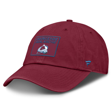 FANATICS COLORADO AVALANCHE RINK PRO 2 ADULT UNSTRUCTERED ADJUSTABLE HAT