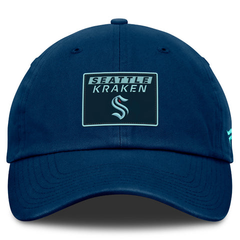 FANATICS SEATTLE KRAKEN RINK PRO 2 ADULT UNSTRUCTERED ADJUSTABLE HAT