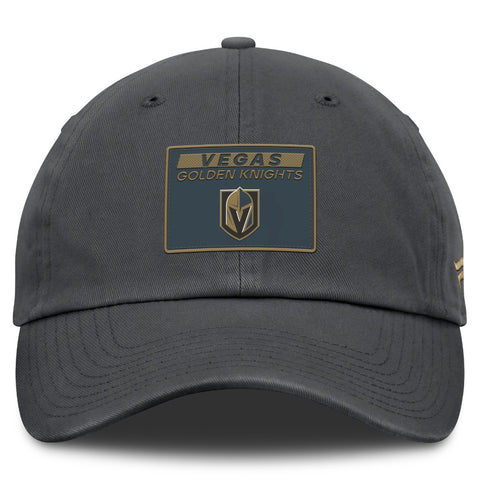 FANATICS VEGAS GOLDEN KNIGHTS RINK PRO 2 ADULT UNSTRUCTERED ADJUSTABLE HAT