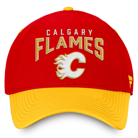 FANATICS CALGARY FLAMES FUNDAMENTAL ADULT STRUCTURED FLEX HAT