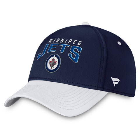 FANATICS WINNIPEG JETS FUNDAMENTAL ADULT STRUCTURED FLEX HAT