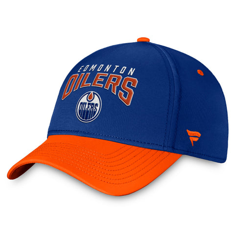 FANATICS EDMONTON OILERS FUNDAMENTAL ADULT STRUCTURED FLEX HAT