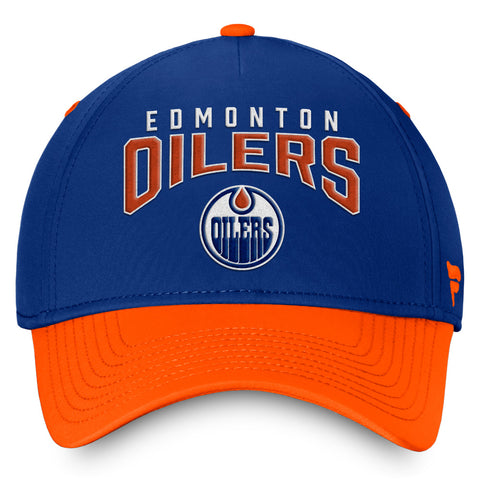 FANATICS EDMONTON OILERS FUNDAMENTAL ADULT STRUCTURED FLEX HAT