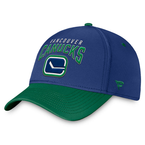 FANATICS VANCOUVER CANUCKS FUNDAMENTAL ADULT STRUCTURED FLEX HAT