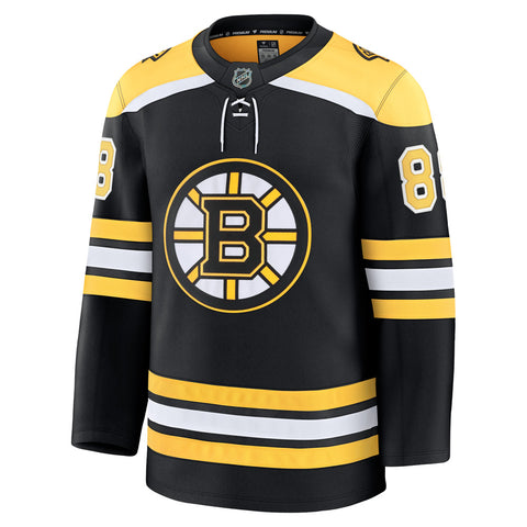 FANATICS BOSTON BRUINS DAVID PASTRNAK PREMIUM ADULT HOME JERSEY