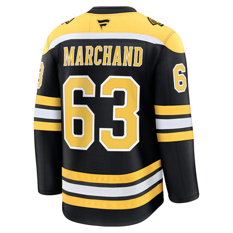 FANATICS BOSTON BRUINS BRAD MARCHAND PREMIUM ADULT HOME JERSEY