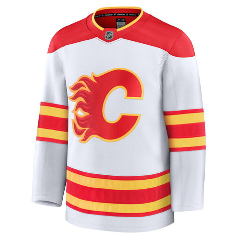 FANATICS CALGARY FLAMES PREMIUM ADULT AWAY JERSEY