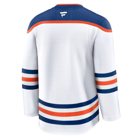 FANATICS EDMONTON OILERS PREMIUM ADULT AWAY JERSEY