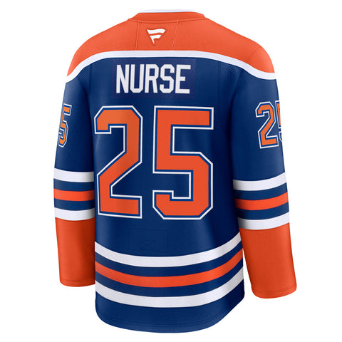 FANATICS EDMONTON OILERS DARNELL NURSE PREMIUM ADULT HOME JERSEY