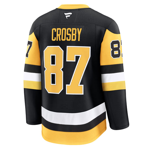 FANATICS PITTSBURGH PENGUINS SIDNEY CROSBY PREMIUM ADULT HOME JERSEY