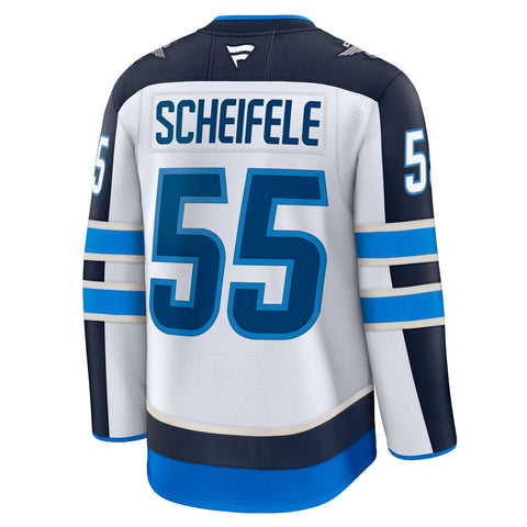 FANATICS WINNIPEG JETS MARK SCHEIFELE PREMIUM ADULT AWAY JERSEY