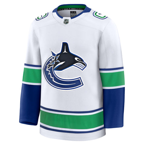 FANATICS VANCOUVER CANUCKS PREMIUM ADULT AWAY JERSEY