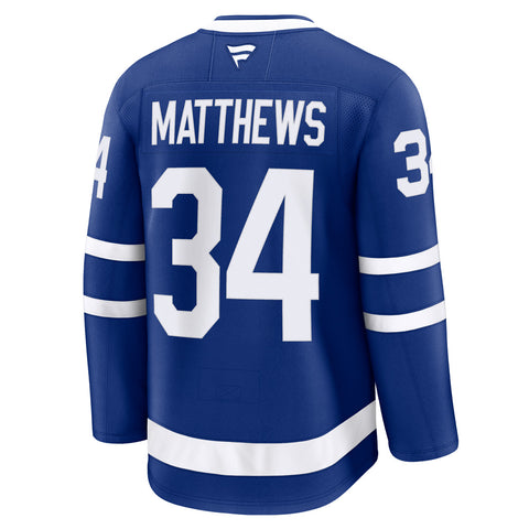 FANATICS TORONTO MAPLE LEAFS AUSTON MATTHEWS PREMIUM ADULT HOME JERSEY