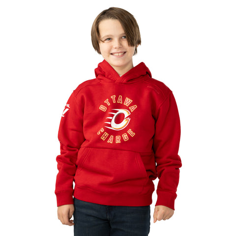 BAUER OTTAWA CHARGE ULTIMATE YOUTH RED HOODIE