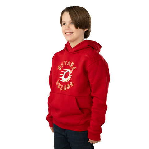 BAUER OTTAWA CHARGE ULTIMATE YOUTH RED HOODIE