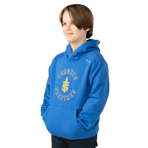 YOUTH PWHL TORONTO ULTIMATE HOODIE BLUE