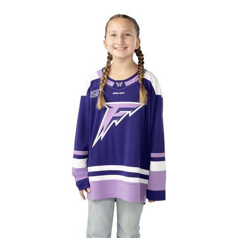 BAUER MINNESOTA FROST YOUTH REPLICA HOME JERSEY