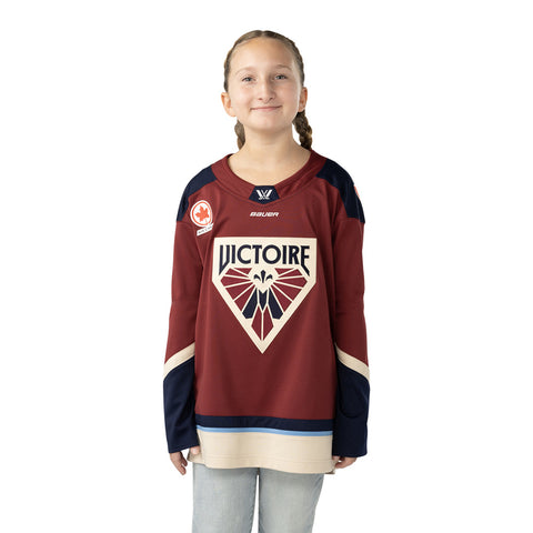 BAUER MONTREAL VICTOIRE YOUTH REPLICA HOME JERSEY