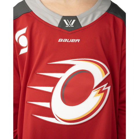 BAUER OTTAWA CHARGE YOUTH REPLICA HOME JERSEY