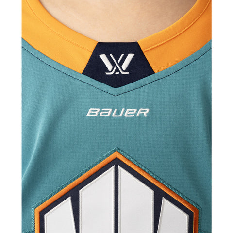 BAUER NEW YORK SIRENS YOUTH REPLICA HOME JERSEY