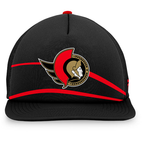 FANATICS OTTAWA SENATORS RR FOAM FRONT TRUCKER HAT BLACK