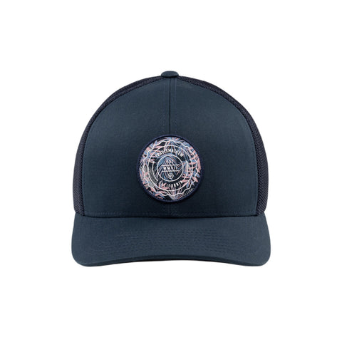 TRAVIS MATHEW THE PATCH FLORAL BLUE NIGHTS HAT