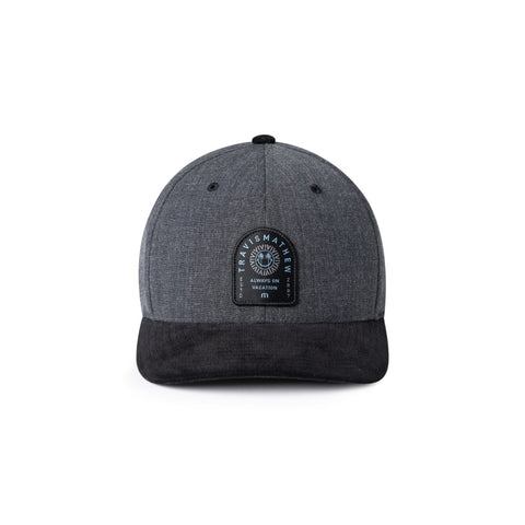 TRAVIS MATHEW ZERO HOUR HEATHER DARK GREY HAT