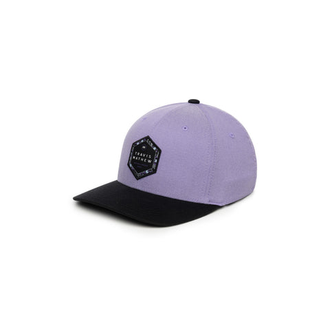 TRAVIS MATHEW TALL BAMBOO PURPLE HAT