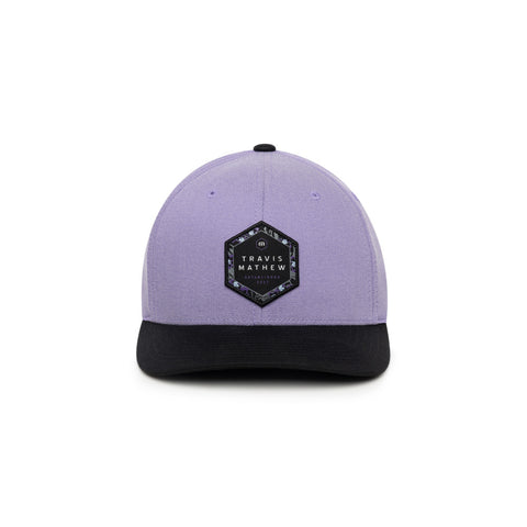 TRAVIS MATHEW TALL BAMBOO PURPLE HAT