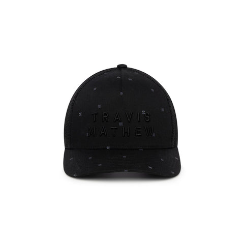 TRAVIS MATHEW SHIPWRECK BEACH BLACK HAT