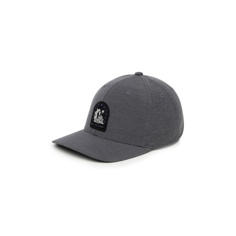 TRAVIS MATHEW MYTH LEGEND HEATHER GREY STRIPE HAT