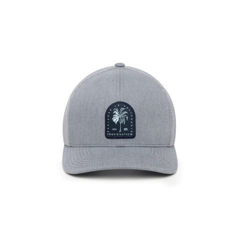 TRAVIS MATHEW PAST THE REEF HEATHER GREY HAT