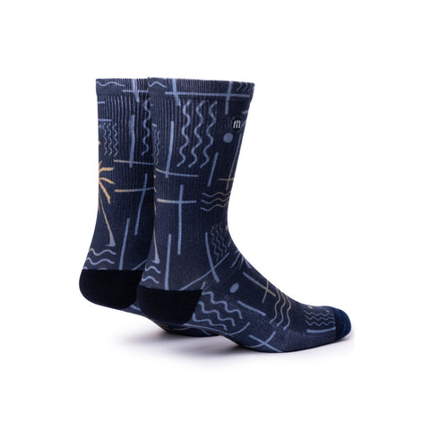 TRAVIS MATHEW OVER THE REEF CORONET SOCKS