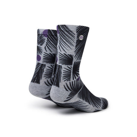 TRAVIS MATHEW SUNRISE SHELLS HEATHER SLEET SOCKS