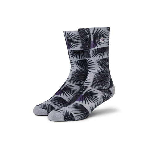 TRAVIS MATHEW SUNRISE SHELLS HEATHER SLEET SOCKS