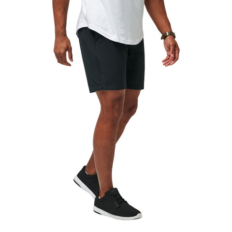 TRAVIS MATHEW TECH CHINO BLACK SHORTS