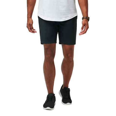 TRAVIS MATHEW TECH CHINO BLACK SHORTS