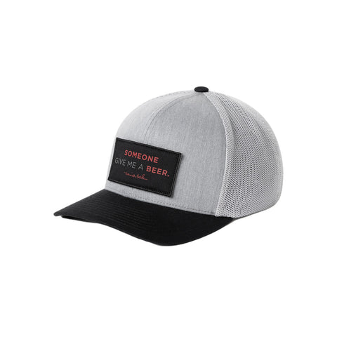 TRAVIS MATHEW BARFLY HEATHER GREY/BLACK HAT