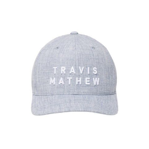 TRAVIS MATHEW ROCKDALE HEATHER LIGHT BLUE HAT