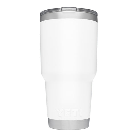 YETI RAMBLER 30OZ TUMBLER - WHITE