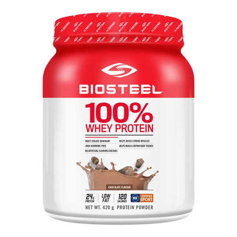 BIOSTEEL 100% WHEY PROTEIN- CHOCOLATE 420G