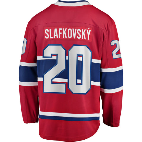 FANATICS MONTREAL CANADIENS JURAJ SLAFKOVSKY ADULT HOME BREAKAWAY JERSEY