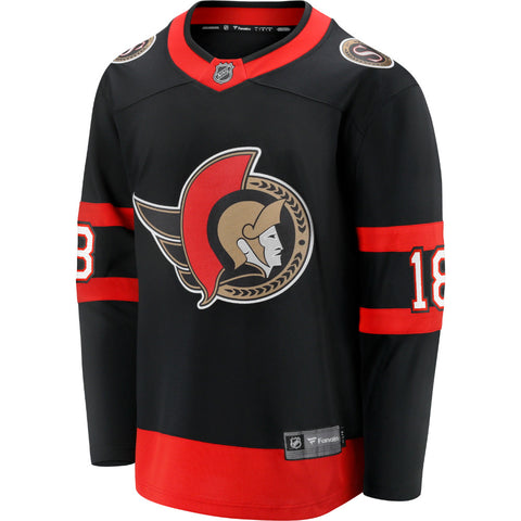 FANATICS OTTAWA SENATORS TIM STUTZLE ADULT BREAKAWAY JERSEY