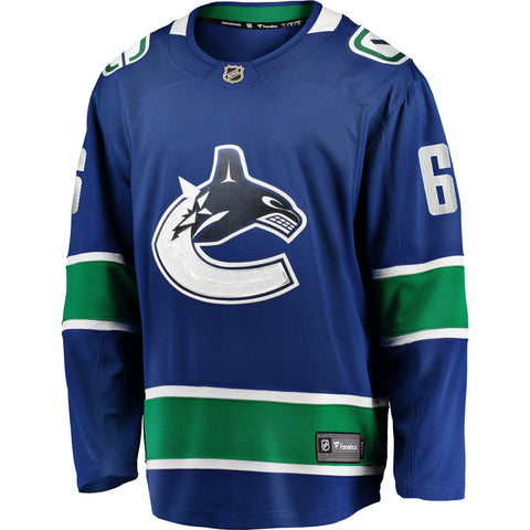 FANATICS VANCOUVER CANUCKS BROCK BOESER ADULT BREAKAWAY JERSEY