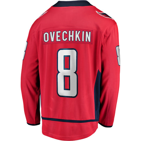 FANATICS WASHINGTON CAPITALS ALEX OVECHKIN ADULT BREAKAWAY JERSEY