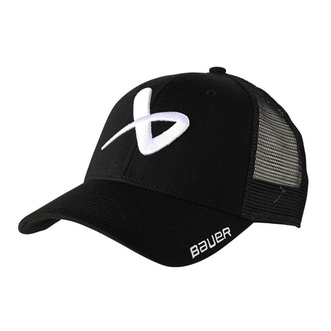 BAUER CORE BLACK ADJUSTABLE HAT